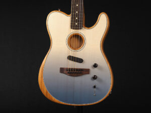 American プレイヤー アコースタソニック テレキャスター エレアコ 薄型 thin body Godin taylor T5 King Gnu 常田大希 miyavi サファイア ブルー 青