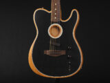 American プレイヤー アコースタソニック テレキャスター エレアコ ブラック 薄型 thin body Godin A6 taylor T5 King Gnu 常田大希 miyavi 黒 BK BLK 雅 ミヤビ