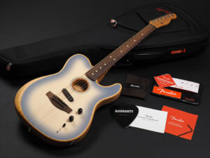 American プレイヤー アコースタソニック テレキャスター エレアコ 薄型 thin body Godin taylor T5 King Gnu 常田大希 miyavi サファイア ブルー 青