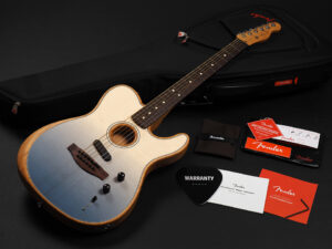 American プレイヤー アコースタソニック テレキャスター エレアコ 薄型 thin body Godin taylor T5 King Gnu 常田大希 miyavi サファイア ブルー 青