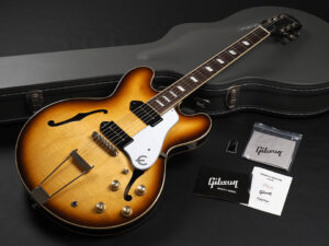 Epiphone USA CASINO ~Vintage Burst~ 2023年製 Made in USA Burst Gibson ES-330 Beatles ビートルズ John Lennon カジノ ジョン レノン ES-330 King snake Smith Jazz