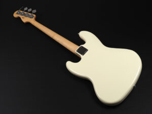 Fender Standard Jazz Bass Laurel Fingerboard White Pickguard ~Olympic White~ mex Player series MIJ Traditional ジャズベース 60s JB62 JB-STD 初心者 入門 ビギナー 女子 子供 女性 白 オリンピック ホワイト OWH