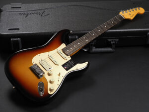 Fender American Ultra II Stratocaster HSS Ebony Fingerboard ~Ultraburst~ アメリカン ウルトラ ストラトキャスター Elite Deluxe vintage SSH RW ST 2 made in USA 3 Color Sunburst Tone 3TS 3CS SB