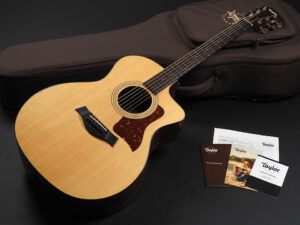 タイラー 114ce 414ce 314ce 2020 ローズウッド DLX deluxe エレアコ electric acoustic ES2 初心者 入門 プラス RW ローズ + koa 224