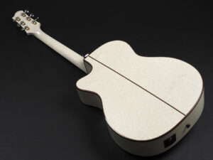 ヤイリ エスヤイリ Yairi YATK1400 YATK-1400 EC エレアコ APX CPX 初心者 女子 女性 WH White 白 000 OM Auditorium 入門 ラメ ホワイト