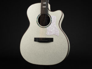 ヤイリ エスヤイリ Yairi YATK1400 YATK-1400 EC エレアコ APX CPX 初心者 女子 女性 WH White 白 000 OM Auditorium 入門 ラメ ホワイト