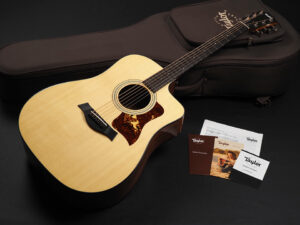 Taylor 210ce Rosewood Plus タイラー 110ce 214ce 2020 ローズウッド DLX RW deluxe エレアコ electric acoustic ES2 初心者 入門 プラス RW ローズ + koa 224 DN