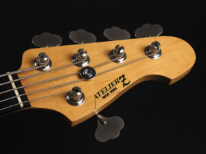 ATELIER Z BETA 5 Custom ~See Through Black~ 70's 75 JB Jazz Bass M245 265 Kenken アトリエZ M#245 M#265 beta j note jazz JHJ moon Bacchus woodline