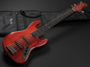 ウッドライン Handmade momose Deviser Global WJB 417 standard plus WL 赤 レッド Red ジャズベ Jazzbass Fender フェンダー