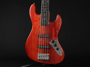 ウッドライン Handmade momose Deviser Global WJB 417 standard plus WL 赤 レッド Red ジャズベ Jazzbass Fender フェンダー