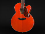 グレッチ 6022 G6022 ランチャー ジャンボ エレアコ Fishman サバンナ サンセット Western Orange ウエスタン オレンジ 三角 カッタウェイ フレイムメイプル アコギ