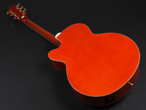 グレッチ 6022 G6022 ランチャー ジャンボ エレアコ Fishman サバンナ サンセット Western Orange ウエスタン オレンジ 三角 カッタウェイ フレイムメイプル アコギ