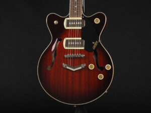 Gretsch G2655-P90 Streamliner Center Block Jr Double-Cut P90 with V-Stoptail ~Claret Burst~ G2655T センターブロック P90 セミアコ 小型 Small 女子 子供 キッズ 初心者 女性 G2655 ES-339 Thinline ダブルカッタウェイ クラレットバースト Cherry