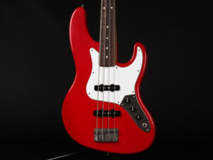 Fender American Standard Jazz Bass Longhorn ~Lipstick Red~ 1994年製 アメリカン スタンダード アメスタ ジャズベース Boner Bass Made in USA TBX 22F Alder ロングホーン ボナーベース リップスティック レッド 90s アメリカ製 赤