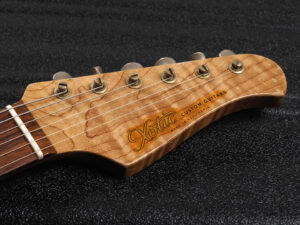 XOTiC XSC-2 Ash/Rose Heavy Aged ~Dark Candy Apple Red Over 3-Tone Sunburst~ Allen Hinds Mateus Asato Suhr Tom Anderson Fender Custom Shop Roasted Flame Maple Relic Heavy Aged SSH Stratocaster T's Made In USA ESP