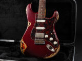 Allen Hinds Mateus Asato Suhr Tom Anderson Fender Custom Shop Roasted Flame Maple Relic Heavy Aged SSH Stratocaster T's Made In USA ESP