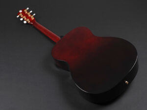 Headway HF-TSUKIMIYOZAKURA ~YZGR~ 桜 夜桜 月見 ヨメトオレ ヨメちゃん SAKURA サクラ 桜 ギター Myrtle マートル グラデーション 限定 HOC-SAKURA Japan OOO 000 OM Red 赤 LTD