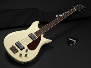 Gretsch Electromatic CVT Bass Double-Cut ~Vintage White~ エレクトロマチック エレマチ ベース ショートスケール ミディアムスケール Corvette Vintage White ホワイト レトロ モダン retro Modern 女子 子供 初心者 女性