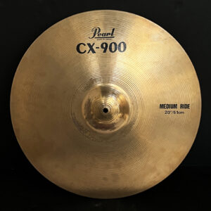 Pearl CX900 Medium Ride 20" 1980年代製造 パール 自社製 シンバル ワイルド CX-600 パイステ ルード パンク ロック ハードロック ヘビーメタル ジャパメタ 沼澤尚 J&B ブルース・ザ・ブッチャー