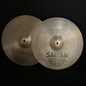 SABIAN AA Regular Hihat 14" Pair 1980年代後半~1990年代初頭製 セイビアン サビアン マシンハンマー カナダ ジルジャン,ニュービート レギュラーハイハット ミディアム シンバル, A,14インチ,Beatles,Ringo Sta,Zack ,starkey,スタジオ,ライブハウス