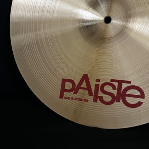 PAiSTE クラッシュシンバル 16インチ 2002 Crash 16" Led Zepperin Deep Purple Bonzo Ian Pais Hi standard 恒岡