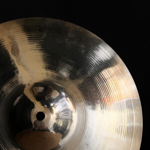 SABIAN AA Fusion Hihat 13" Pair 2000年代製 SABIAN AA Fusion Hats 13インチ セイビアン ハイハット フュージョンハッツ 小径ハイハット 13ハイハット トップ薄 ボトム厚 ヘビーボトム タイトサウンド キレ重視 高速レスポンス 明瞭なチック音 抜け良し モダンサウンド ブライト ドラムシンバル ファンク フュージョン ポップス ロック スタジオ向き ライブ向き プロユース B20ブロンズ 中古シンバル