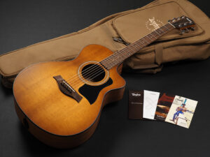 Taylor 112ce Special Edition ~Honeyburst~ タイラー Sunburst ハニーバースト 限定 LTD 114ce 214ce 212ce 312ce GC Grand Concert エレアコ 小ぶり 小型 女子 女性 子供 初心者 入門 SB