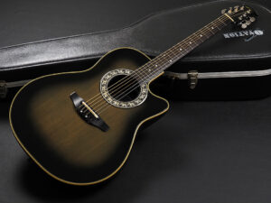 Ovation Pinnacle Series 3862 -Made in Japan- ピナクル シリーズ Super Shallow Cutaway USA FET-3 Celebrity Elite Applause Grey Burst 日本製 Legend レジェンド 国産