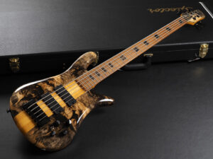 Spector Custom Shop NS-5 Buckeye Burl/Flame Maple warwick streamer euro Fodera thumb Ken Smith Sadowsky Aguilar mayones
