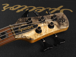 Spector Custom Shop NS-5 Buckeye Burl/Flame Maple warwick streamer euro Fodera thumb Ken Smith Sadowsky Aguilar mayones