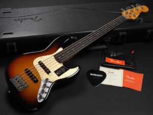 アメリカンウルトラ Ultra 2 II Jazz Bass JB J-Bass 5弦 5st Deluxe Elite Professional USA Modern Active 5弦ベース