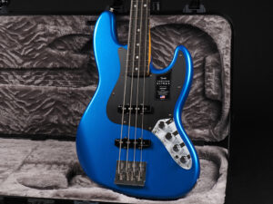Fender American Ultra II Jazz Bass Ebony Fingerboard ~Noble Blue~ アメリカン ウルトラ 2 ジャズベ ジャズベース JB Jazz Bass Deluxe Elite Professional USA Modern Active アクティブ LPB 青 ブルー