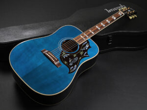 Gibson Miranda Lambert Bluebird ~Bluebonnet~ ミランダランバート Hummingbird Humming Bird ハミングバード ブルーボネット LTD Limited J-45 Dove Southern Jumbo 青 ブルー Blue