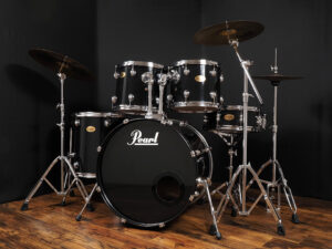 Pearl Target Drum Set 5pc 22"BD / 12" 13"TT / 16"FT / 14"SD 【シンバル、スタンド付フルセット】 パール ターゲット エントリーモデル 入門 初心者 初めて ドラムセット フォーラム シルバースター ライディーン シンバル付 スタンド付 フルセット masters