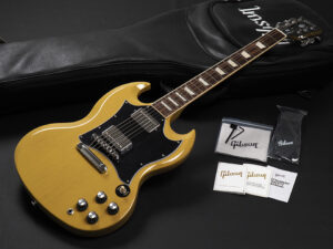 Gibson SG Standard ~TV Yellow~【選定品】 1961 Reissue STD Special スタンダード ビンテージ ヴィンテージ 1967 1968 ピックガード ラージ Large PickGuard TVイエロー イエロー 黄色 黄