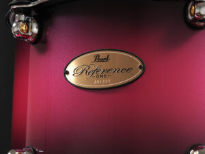 Pearl Reference One Drum Set 5pc 22"BD / 10” 12"TT / 14” 16"FT Metallic Pink Burst リファレンス masterworks マスターワークスMasters Maple Birch Mahoganey 国内ブランド ドラムセット ハイブリッド B'z Shane Gaalaas Sham Shade 淳士 パール