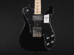 Fender Made in Japan Traditional 70s Telecaster Custom Maple Fingerboard ~Black~ メイド イン ジャパン トラディショナル 2 II hybrid MIJ テレキャスター カスタム TL DLX CTM 72 日本製 黒 BLK Black ブラック 1972 TC Ebony