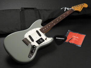 Fender Player II Mustang Rosewood Fingerboard ~Cactus Gray~ ムスタング マスタング MG MG69 MG66 70s 60s Traditional Duo Sonic 初心者 入門 子供 女子 カートコバーン kurt cobain カクタスグレー