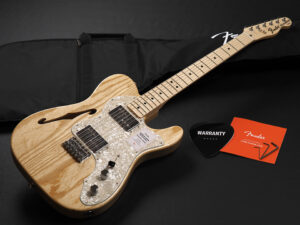 Fender Made in Japan Traditional 70s Telecaster Thinline Maple Fingerboard ~Natural~ トラディショナル 2 II hybrid テレキャスター シンライン 1972 TT72 NAT 72 ナチュラル NAT 日本製 MIJ セミアコ semi aco hollow セミホロー MIJ