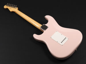 Fender Made in Japan Traditional 60s Stratocaster Rosewood Fingerboard ~Shell Pink~ MIJ ST ジャパン Traditional hybrid トラディショナル 2 II ストラトキャスター 1960 1962 60 62 ST62 緑 日本製 シェルピンク ピンク 女子 女性 桃
