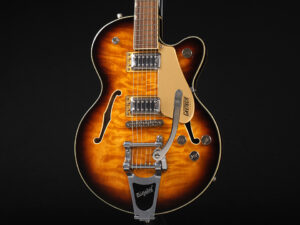 Gretsch G5655T-QM Electromatic Center Block Jr. Single-Cut Quilted Maple with Bigsby ~Sweet Tea~ エレクトロマチック セミアコ G5622T epiphone ES-339 CASINO Coupe カジノ クーペ 3TS 2TS 2CS 2TS sunburst サンバースト 2トーン SB 3トーン