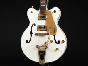 Gretsch G5422TG Electromatic Classic Hollow Body Double-Cut with Bigsby and Gold Hardware ~Snowcrest White~ REI G6620T G6636T G2622T G5622T G5422G ダブル カッタウェイ ホワイトファルコン 白 White Falcon スノー ホワイト Classic G6136DC