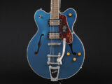 ストリームライナー セミアコ ES-335 Electromatic G6122 G5422 G5622 DC Metallic Blue ブルー デニム ビグスビー トレモロ 青 LPB メタリック