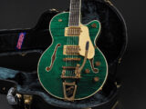セミアコ コンパクトセミアコ 小ぶり センターブロック フレイムメイプル Bigsby ビグスビー ES-339 ES-335 Electromatic CASINO Coupe Collings 緑