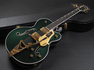 Gretsch Nashville Hollow Body with String Thru Bigsby and Gold Hardware Ebony Fingerboard ~Cadillac Green~ G5420T 6120 6119 Synchromatic Bigsby ロカビリー カントリー Brian Setzer Falcon Stray Cats ブライアン セッツァー 緑 グリーン