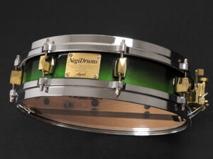 NegiDrums S-MQ1435D-SQG Maple Snare 13"×3.5"(2000年代製) ネギ,浜松,和製グレッチ,YAIBA,Maple,MMX,custom,Absorute,starclassic,,Almighty,Hi-standard,恒岡,ノーベルブライト,1465,1435