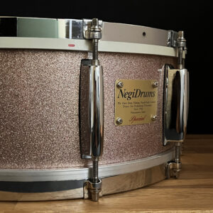 Negi Drums Beech Snare 14"x5.5" S-BR1455O-SIS 2000年代製 ネギ 浜松 和製グレッチ ビーチ スネア Gretsch フックフープ ノンフランジ シングルフランジ ブロードキャスター jazz Rock Hi-standard 恒岡 ノーベルブライト 1465 1455