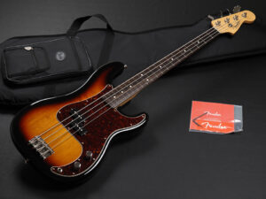 Fender Made in Japan Heritage 60s Precision Bass Rosewood Fingerboard ~3-Color Sunburst~ ジャパン Traditional 2 II hybrid プレシジョン ベース 1962 62 JB62US Lacquer ラッカー Vintage Extrad 日本製 3TS 3CS MIJ ヘリテイジ