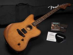 Fender Acoustasonic Standard Jazzmaster ~Aged Natural~ American アコースタソニック Player ジャズマスター スタンダード エレアコ Godin A6 Billie Eilish 常田大希 miyavi King Gnu taylor T5