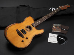 Fender Acoustasonic Standard Telecaster ~Aged Natural~ American アコースタソニック Player テレキャスター スタンダード エレアコ Godin A6 Billie Eilish 常田大希 miyavi King Gnu taylor T5